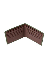 Men S Smooth Nappa Leather Bifold Wallet With Rfid Blocking