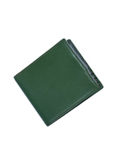 Men S Smooth Nappa Leather Bifold Wallet With Rfid Blocking