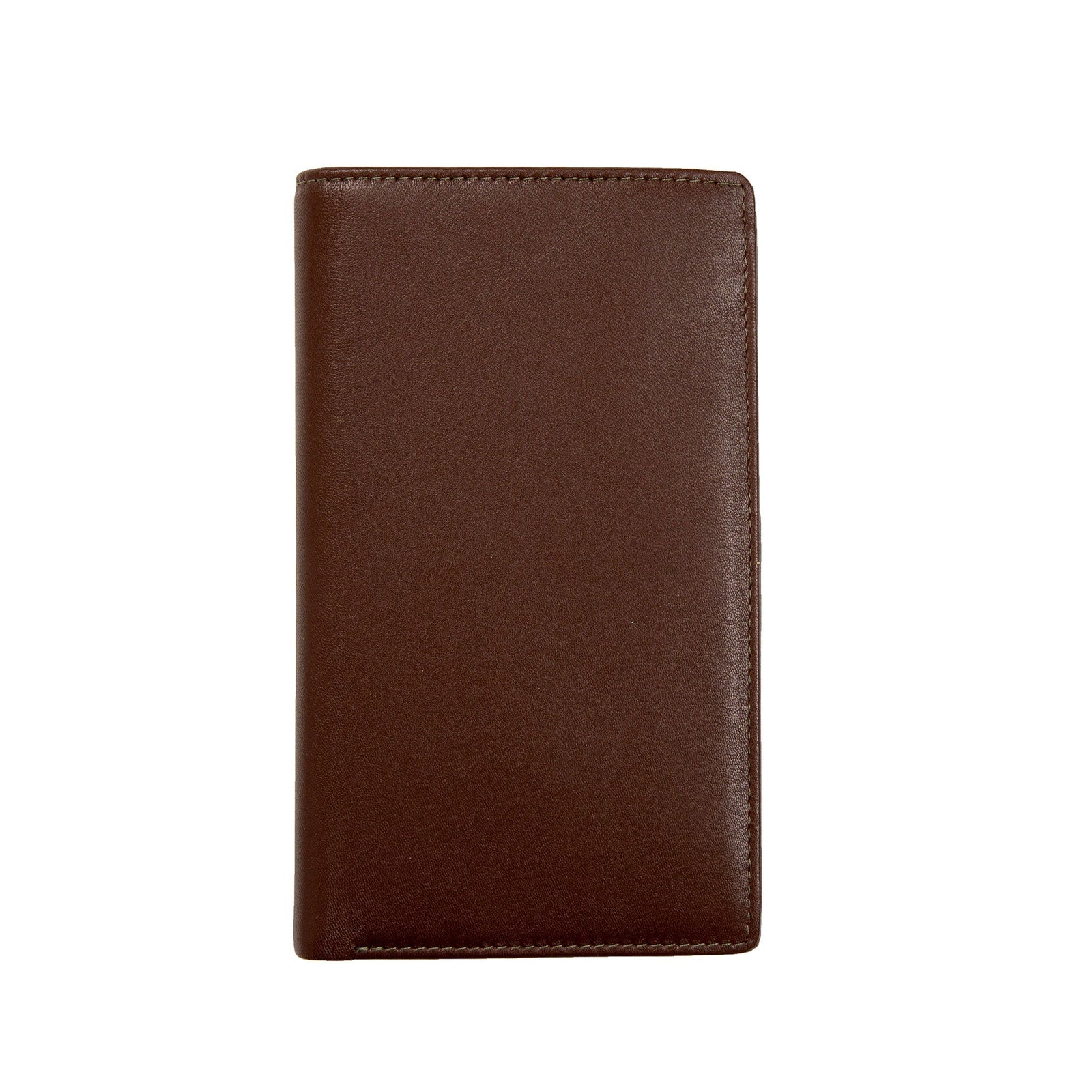 Men S Smooth Nappa Leather Jacket Wallet With Rfid Blocking And Window Pocket
