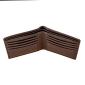 Men S Pebble Grain Leather Bifold Wallet With Rfid Blocking