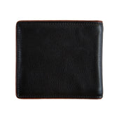 Men S Two Colour Pebble Grain Leather Bifold Wallet With Rfid Blocking