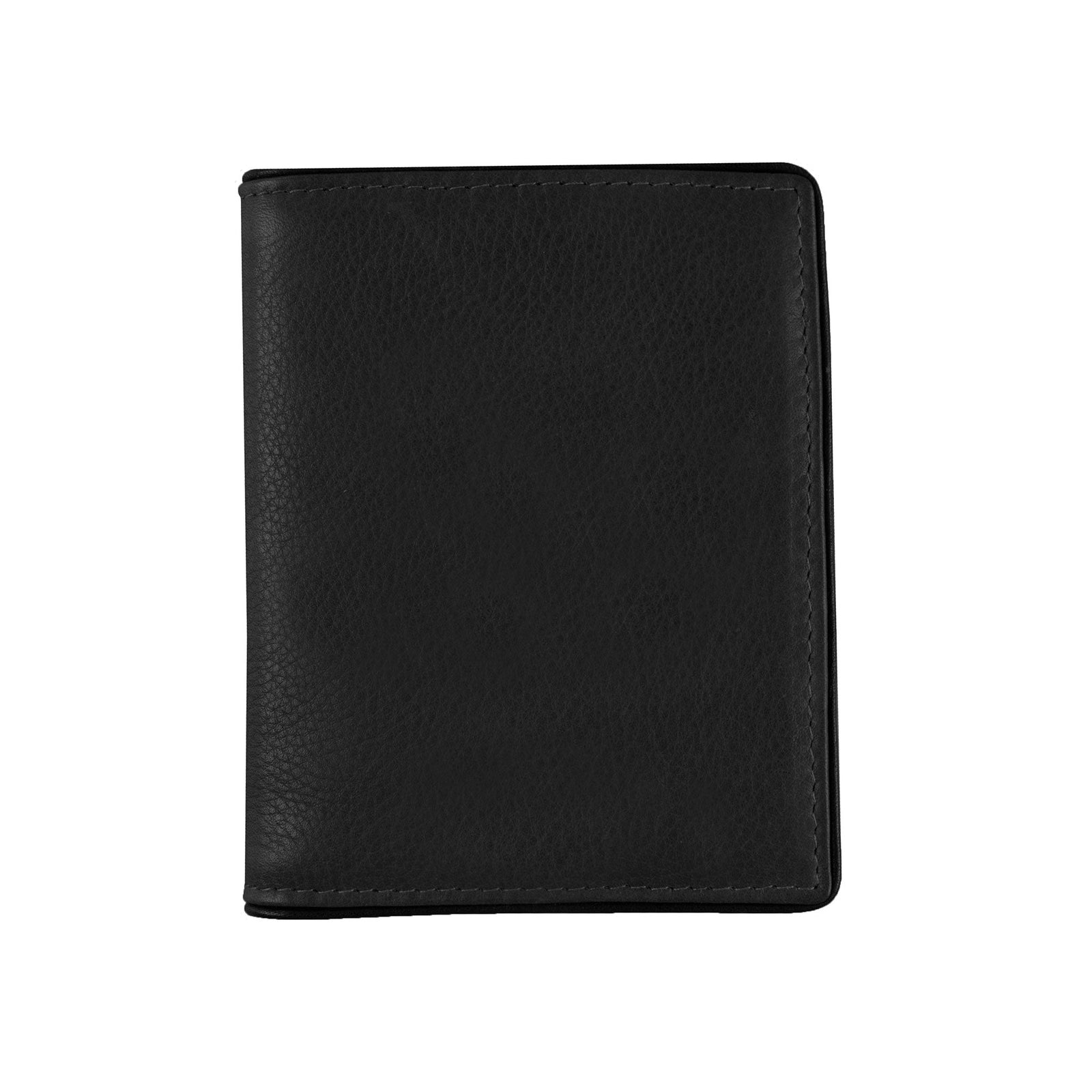 Men S Two Colour Pebble Grain Leather Business Card Holder With Rfid Blocking