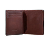 Men S Two Colour Pebble Grain Leather Business Card Holder With Rfid Blocking