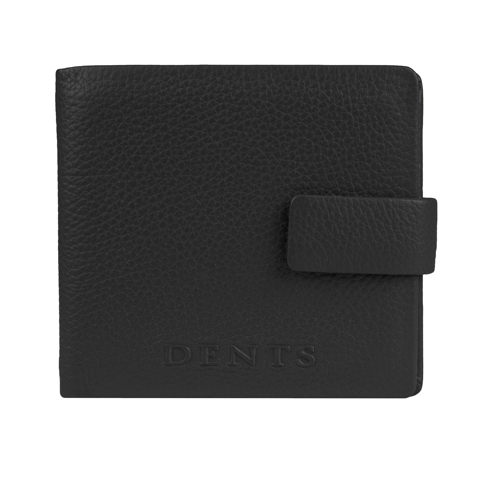 Men S Pebble Grain Leather Passcase Wallet With Rfid Blocking And Flip Up Window