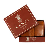 Men S Distressed Leather Passcase Wallet With Rfid Blocking And Window Pocket