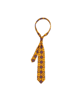 Yellow Erno Print Tie