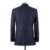 Single Breasted Notch Lapel Jacket In Anniversary Wool