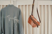 M S Belt Bag A Lovely Land Cuoio