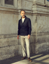 Midnight Cotton Suit