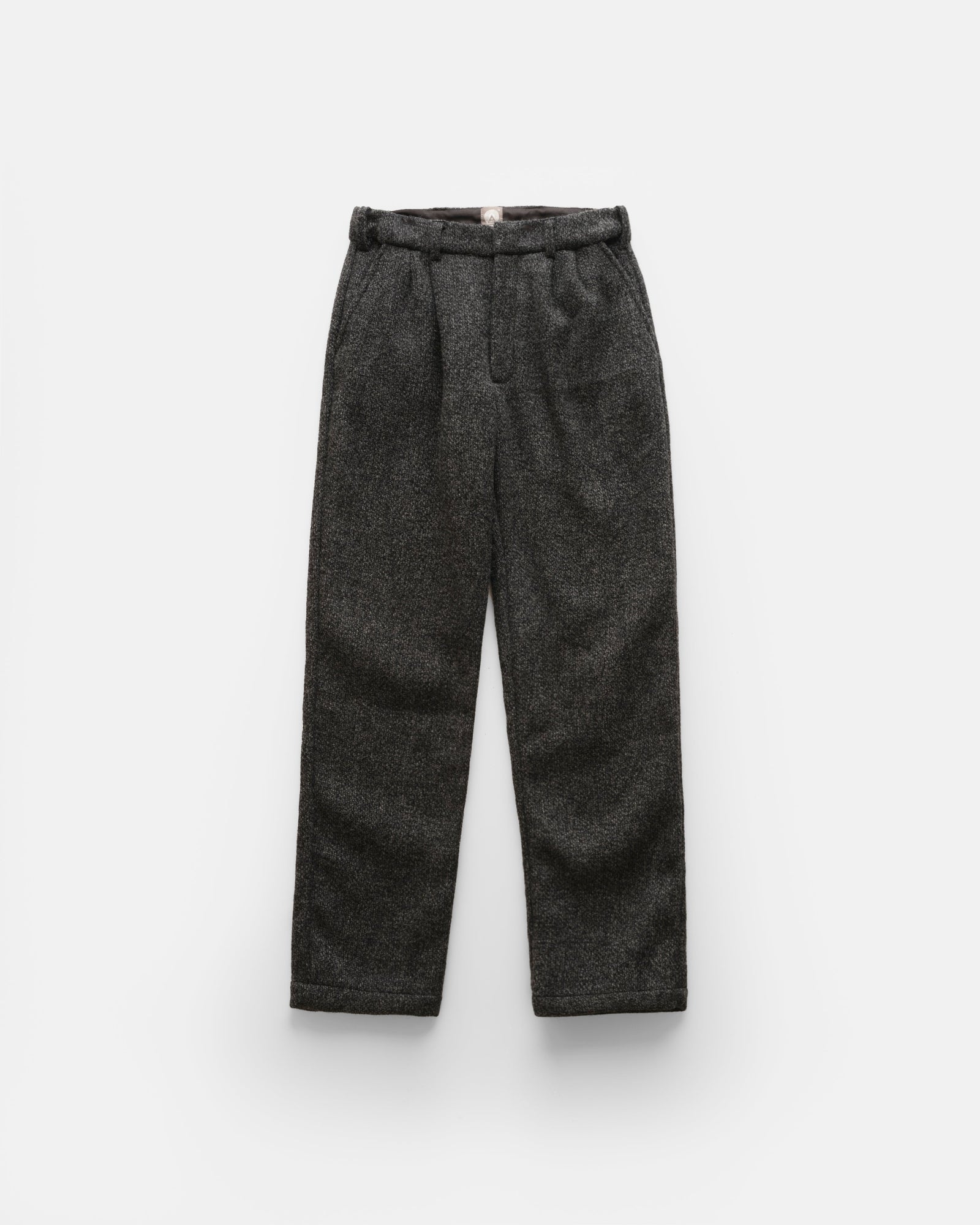 Austen Double Pleated Pant Wool Tweed Corduroy