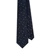 Navy Lunar Ellipse Tie
