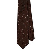 Chocolate Lunar Ellipse Tie