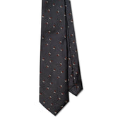 Slate Lunar Ellipse Tie