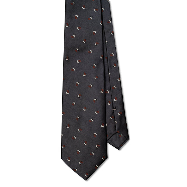 Slate Lunar Ellipse Tie