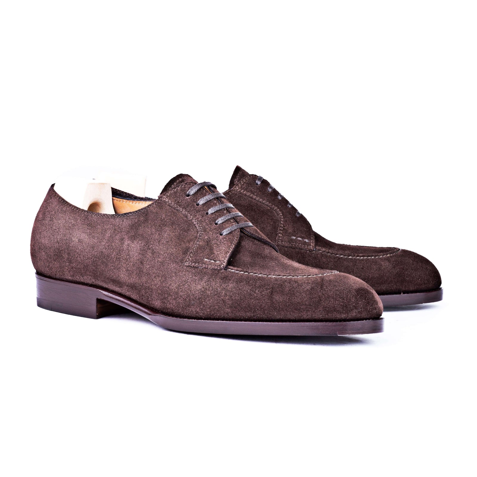 Five Eyelet Derby With Hand Stitched Apron No Split Toe