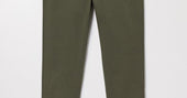 Khaki Green Slim Chino | Tapered Cotton Stretch Trouser | Asket