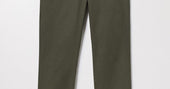Khaki Green Regular Chino | Straight Cut | Organic Cotton | Asket