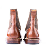 High Cut Derby Boot With Loden Shaft