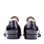 Long Wing Full Brogue Oxford With Plain Tip