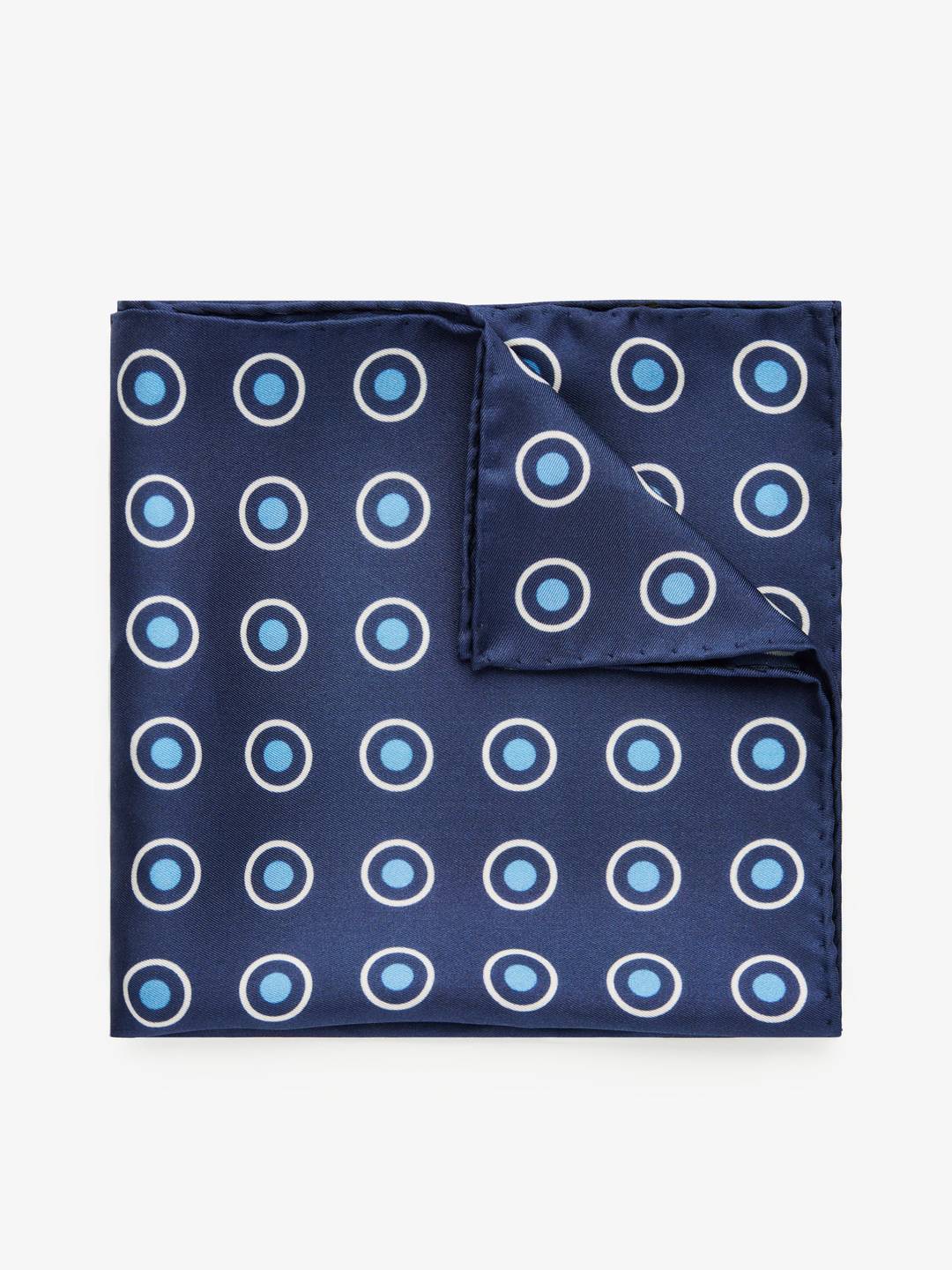Dark Blue Handkerchief Dot