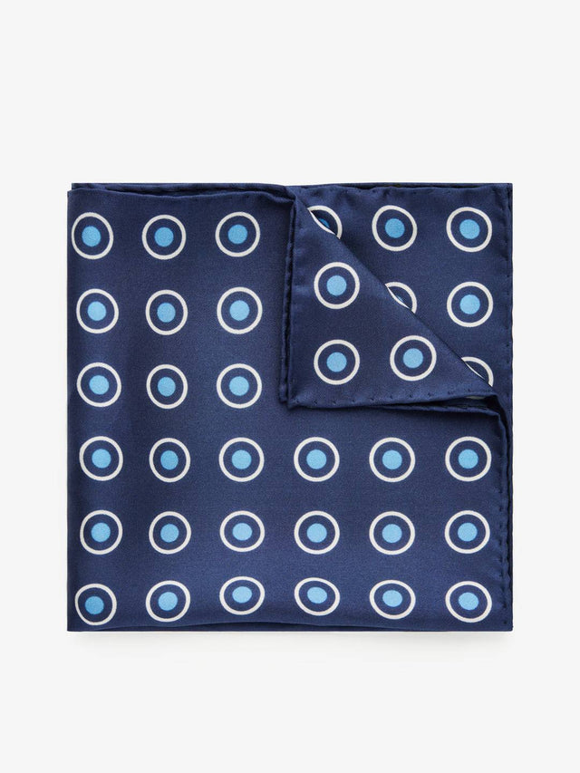 Dark Blue Handkerchief Dot