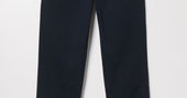 Dark Navy Regular Twill Chino | Straight Cut | Organic Cotton | Asket