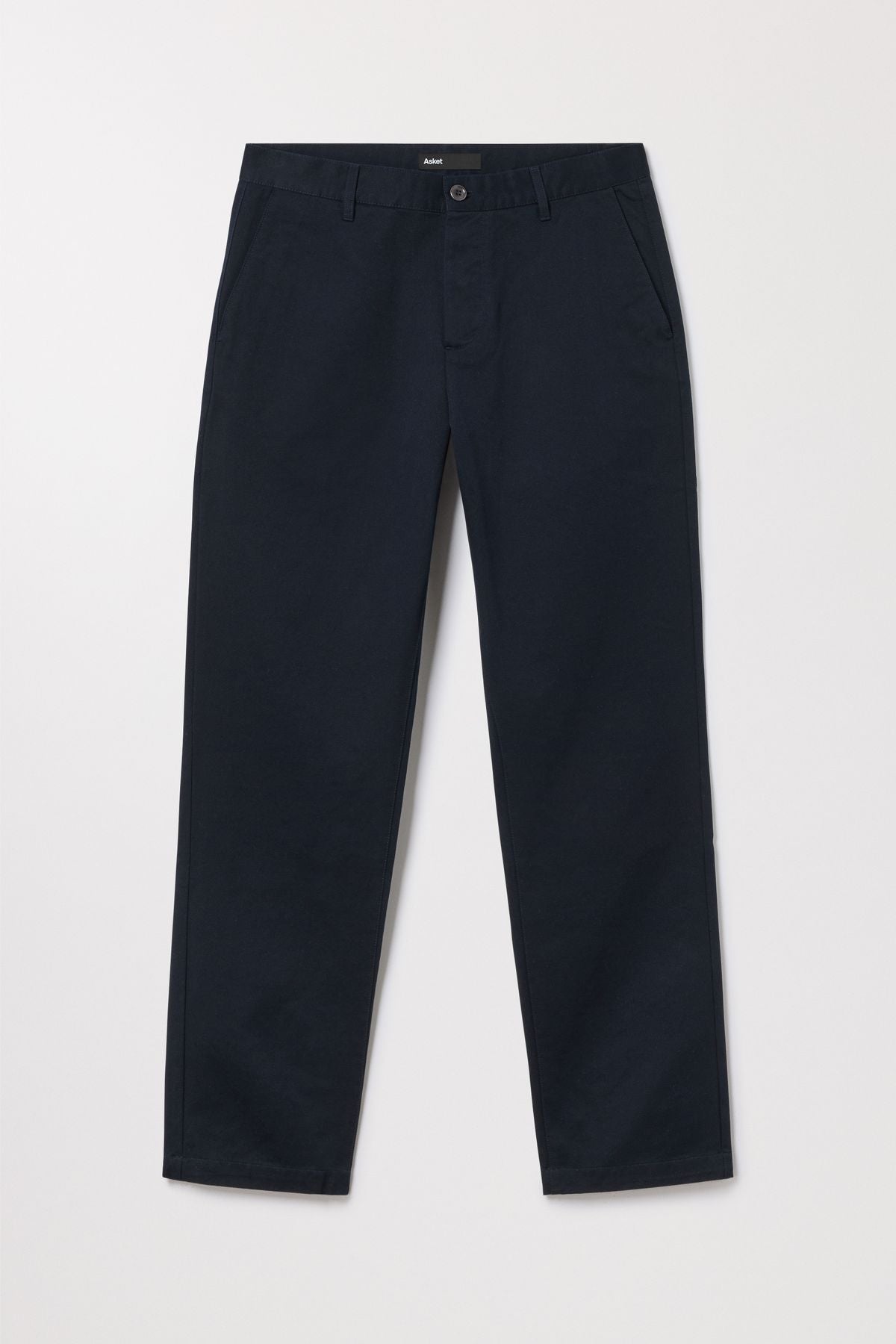 Regular Twill Chino Straight Cut Organic Cotton Asket