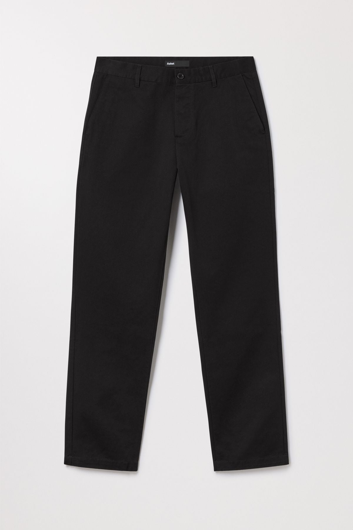 Regular Twill Chino Straight Cut Organic Cotton Asket