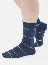 Tie Dye Knit Slub Sock