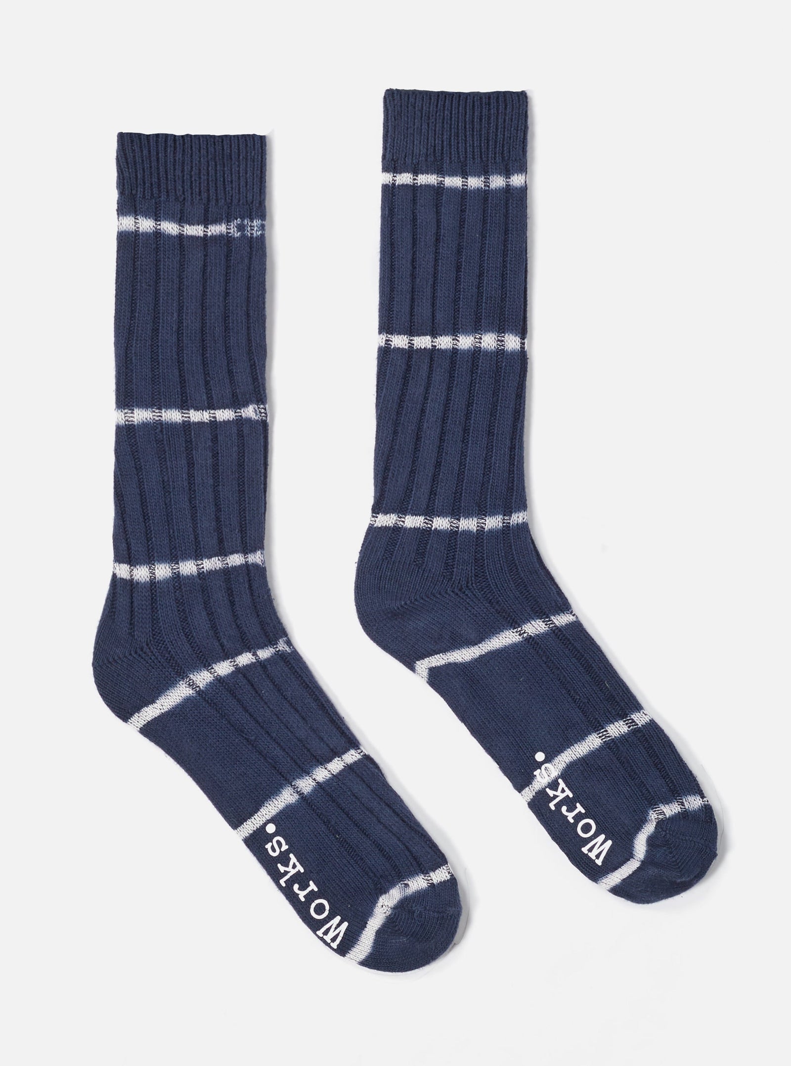 Tie Dye Knit Slub Sock