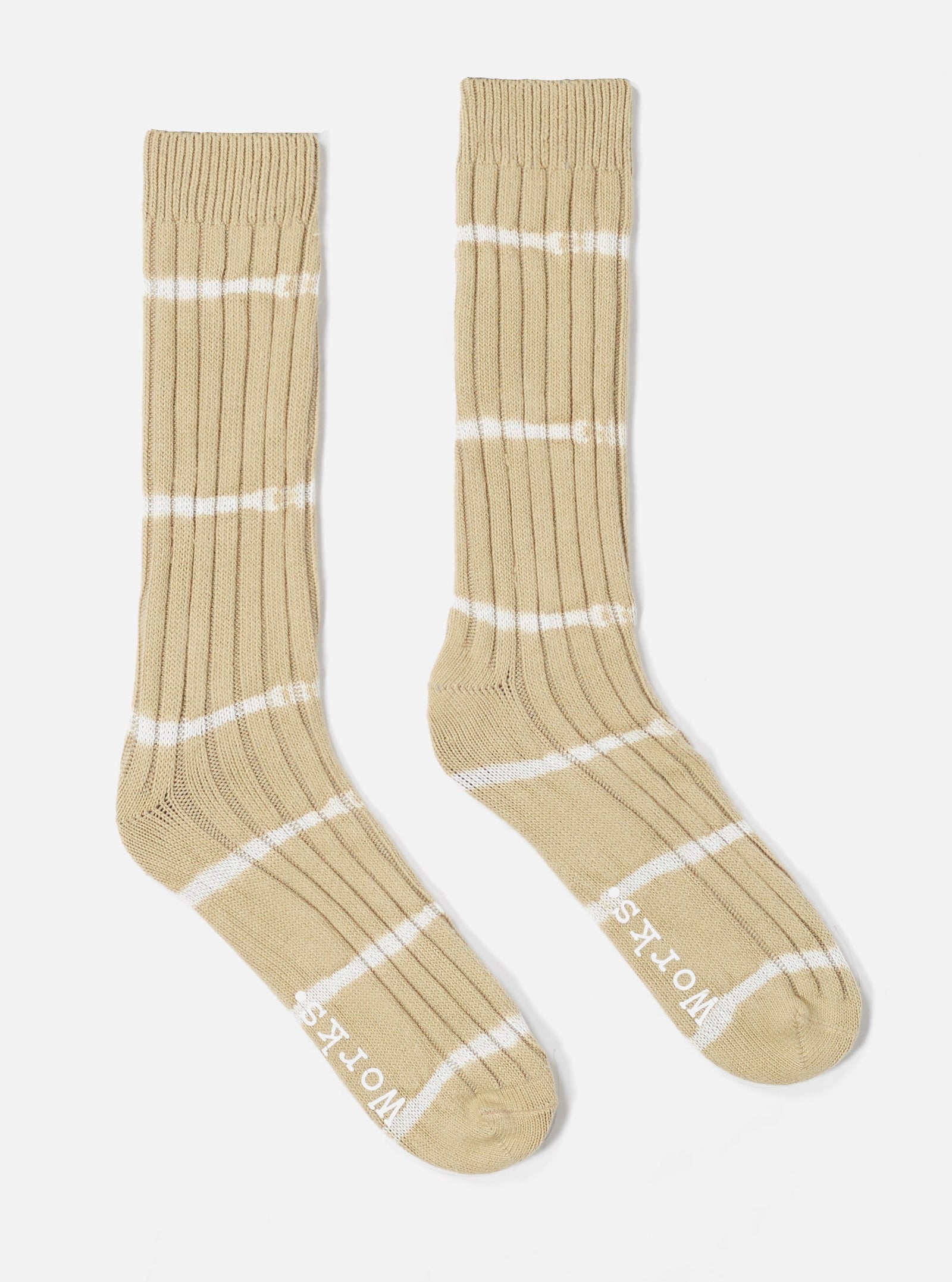 Dark Tie Dye Knit Slub Sock