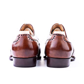 Long Wing Full Brogued Five Eyelet Derby
