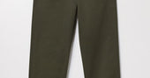 Khaki Green Loose Twill Chino | Straight Cut | Organic Cotton | Asket