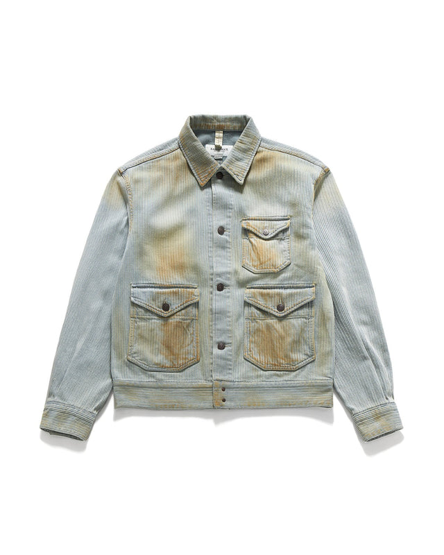TRAPPER JACKET / HICKORY STRIPE