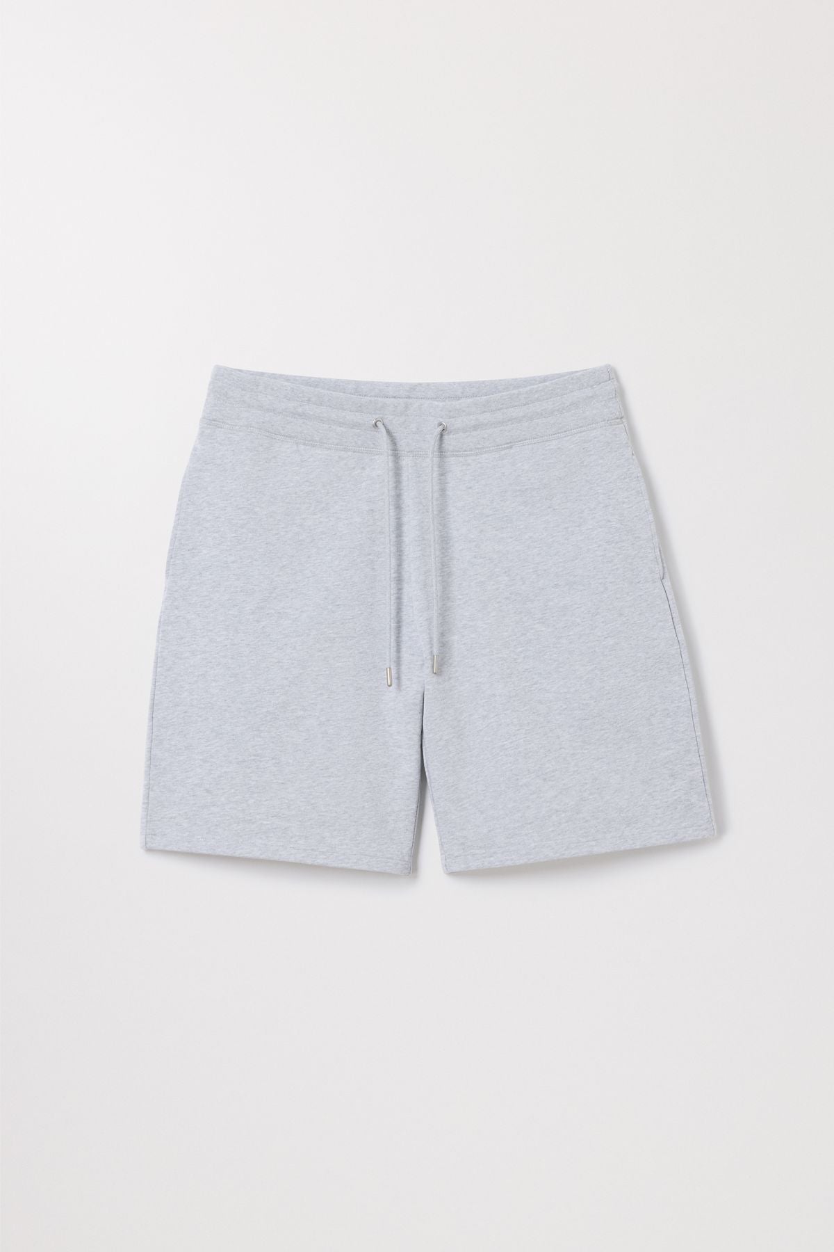 Grey Melange Sweatshorts 100 Organic Cotton Asket