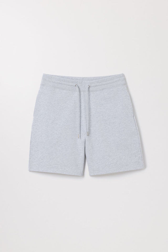 Grey Melange Sweatshorts 100 Organic Cotton Asket
