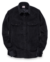 Sea Island Corduroy Shirt Jacket (Navy)