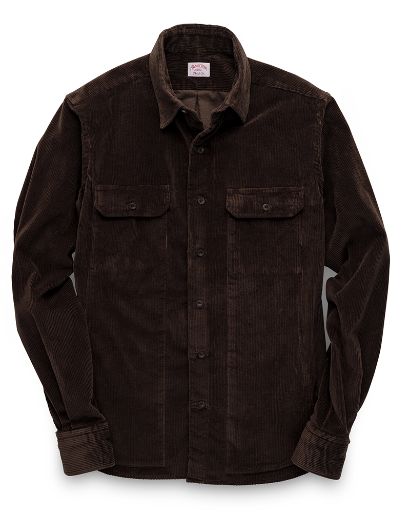 Sea Island Corduroy Shirt Jacket
