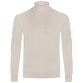 Merino Wool Turtleneck - Cream