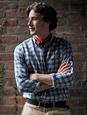 Burnett Linen Plaid