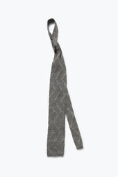 Knit Tie Crochet Wave Silk Linen