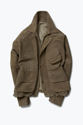 Field Blouson Lamb Suede