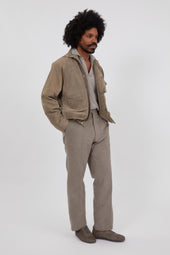 Field Blouson Lamb Suede
