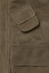Field Blouson Lamb Suede