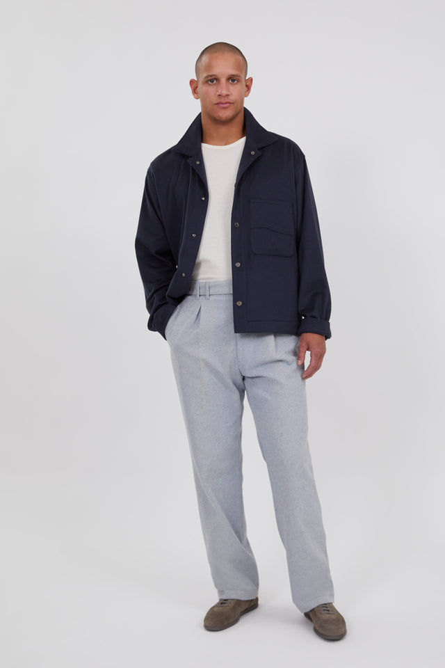 Wave Jacket (Indigo Guarnissage Cashmere)