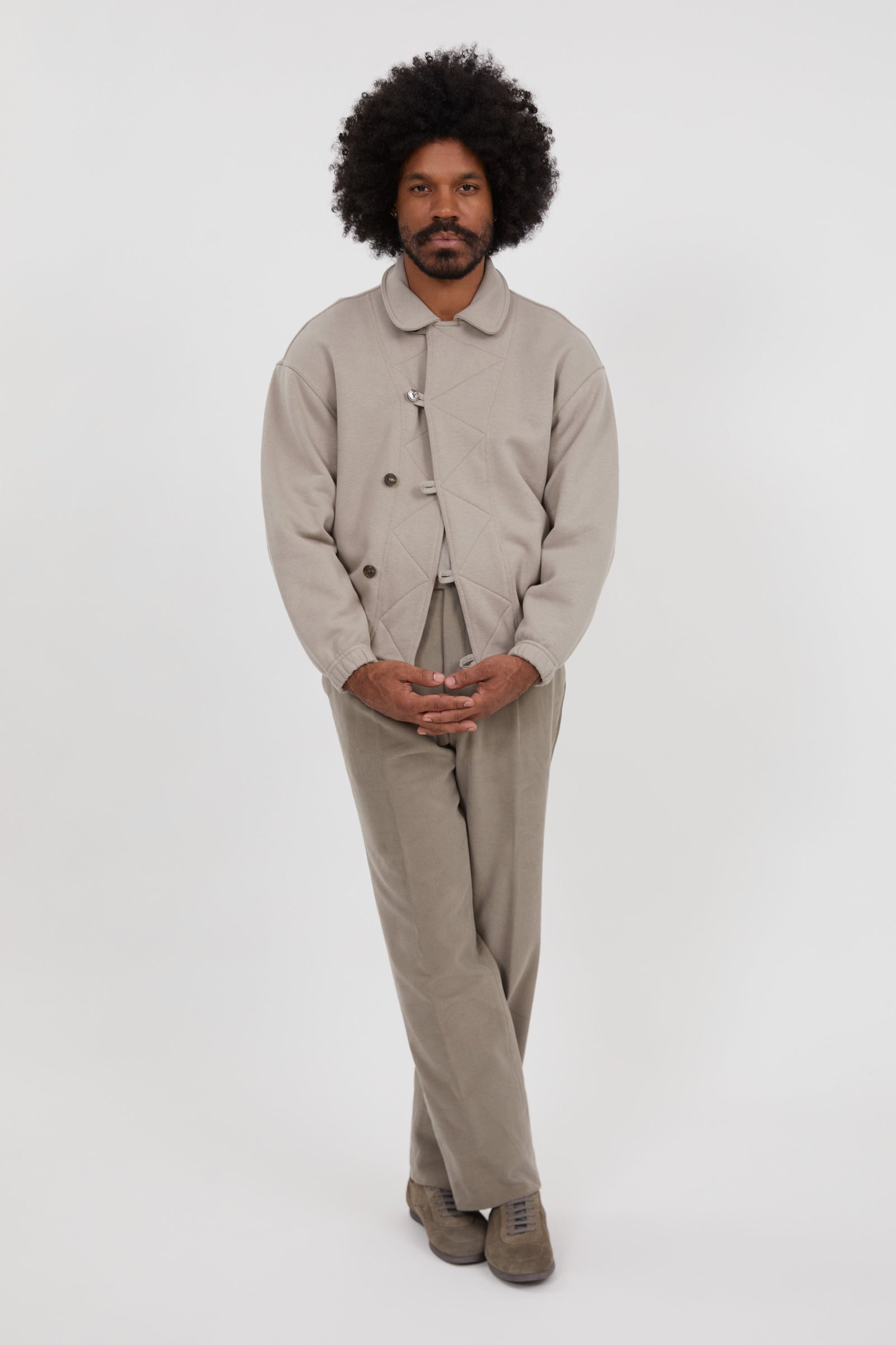 Sweat Blouson Cotton Terry