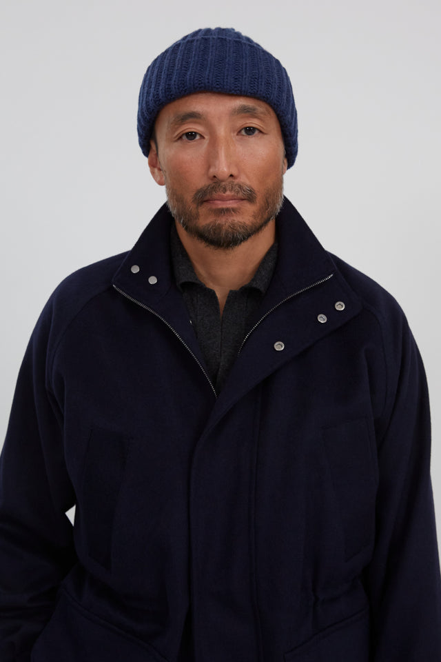 Watch Cap (Dark Indigo Cashmere)