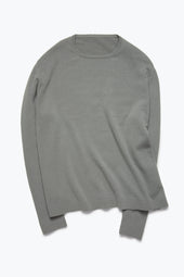 Long Sleeve Knit T Shirt Cashmere