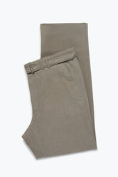 Plain Front Washable Trouser Basketweave Cotton
