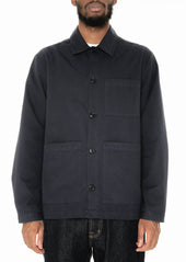 Canvas Work Shirt in Dark Navy